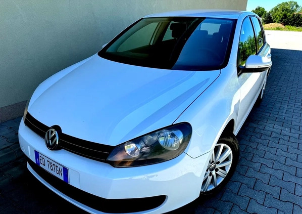 Volkswagen Golf cena 25900 przebieg: 127000, rok produkcji 2012 z Biała małe 667